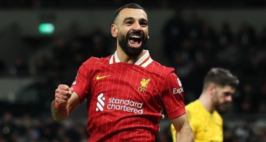 محمد صلاح يتفوق على أجويرو ويحقق إنجازات تاريخية