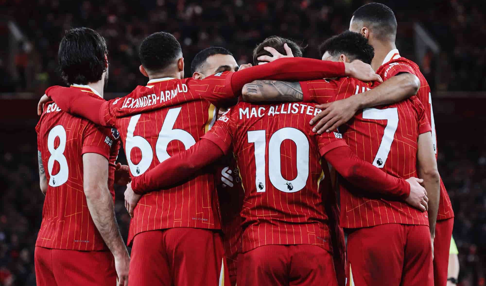 ليفربول يفوز علي توتنهام بخماسية ويتوج بطلاً للدوري الإنجليزي