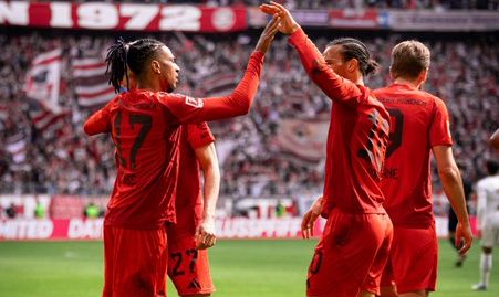 بايرن ميونيخ يفوز علي ماينز بثلاثية نظيفة في الدوري الألماني