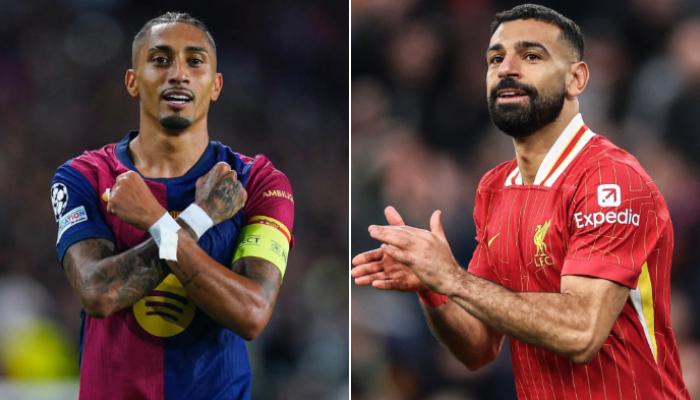 رافينيا يرشح محمد صلاح ضمن 5 منافسين للكرة الذهبية